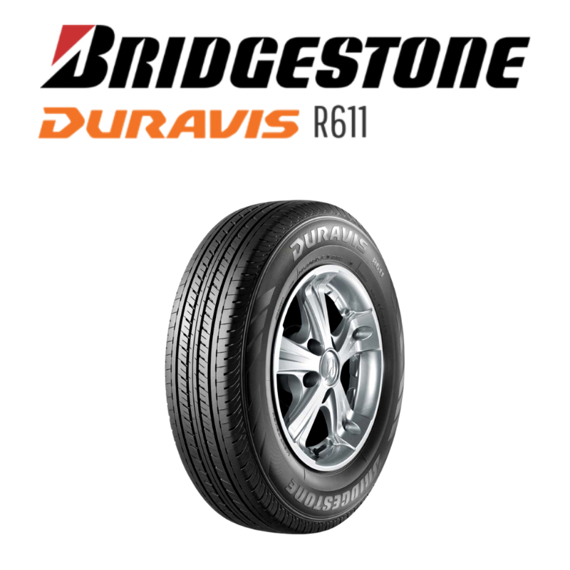 ยางรถยนต์ 215/70 R15 BRIDGESTONE รุ่น R611 ปี2024