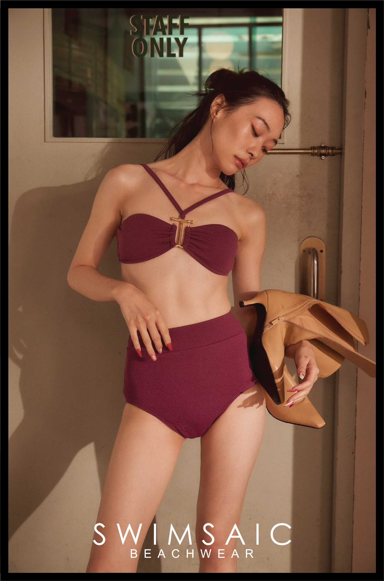 SWIMSAIC - MAGENTA SS (VIKINI SERIES)