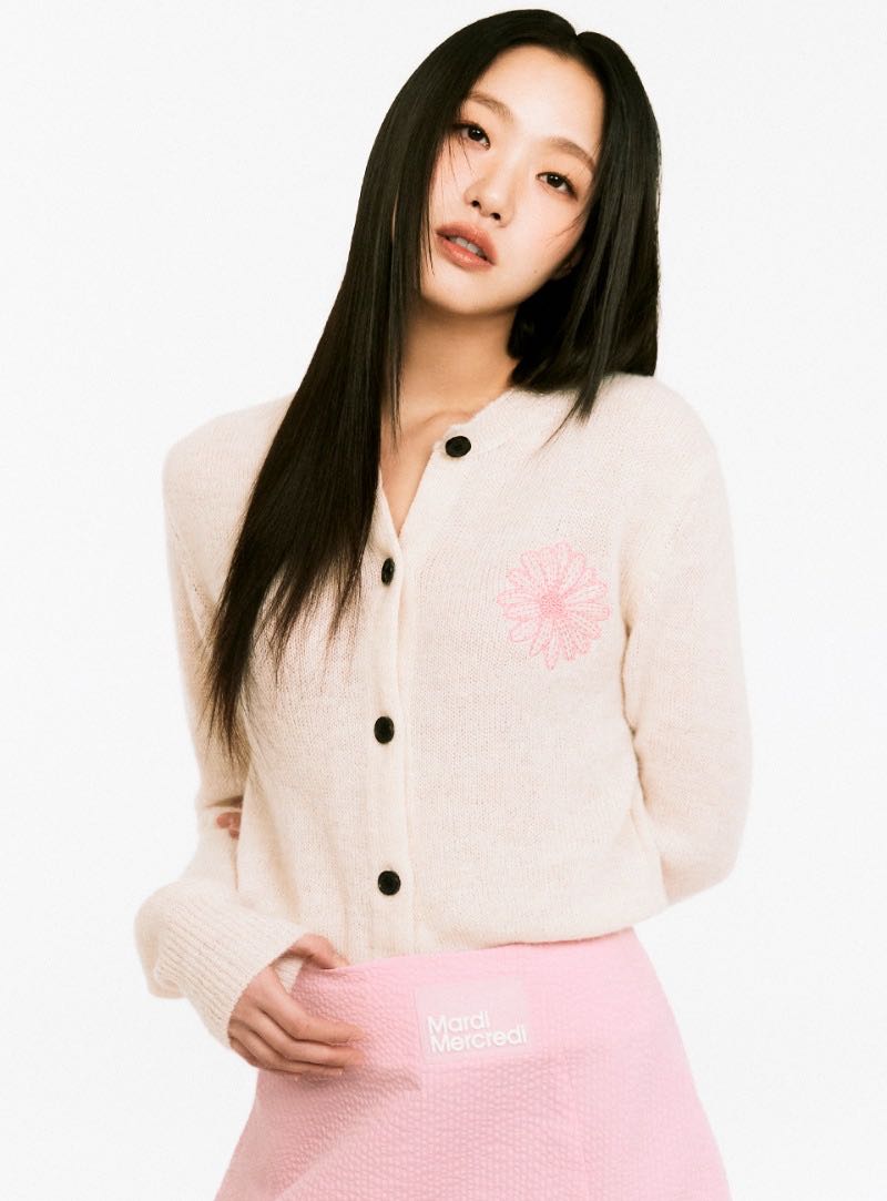 Mardi Cardigan IVORY PINK (Pre order 10-20 วัน)