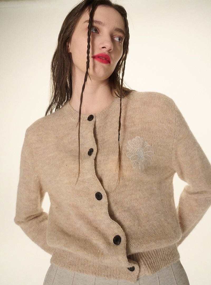 Mardi Cardigan BEIGE IVORY (Pre order 10-20 วัน)