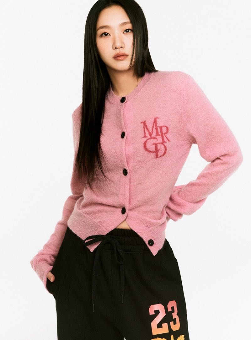 Mardi Cardigan PINK HOTPINK  (Pre order 10-20 วัน)