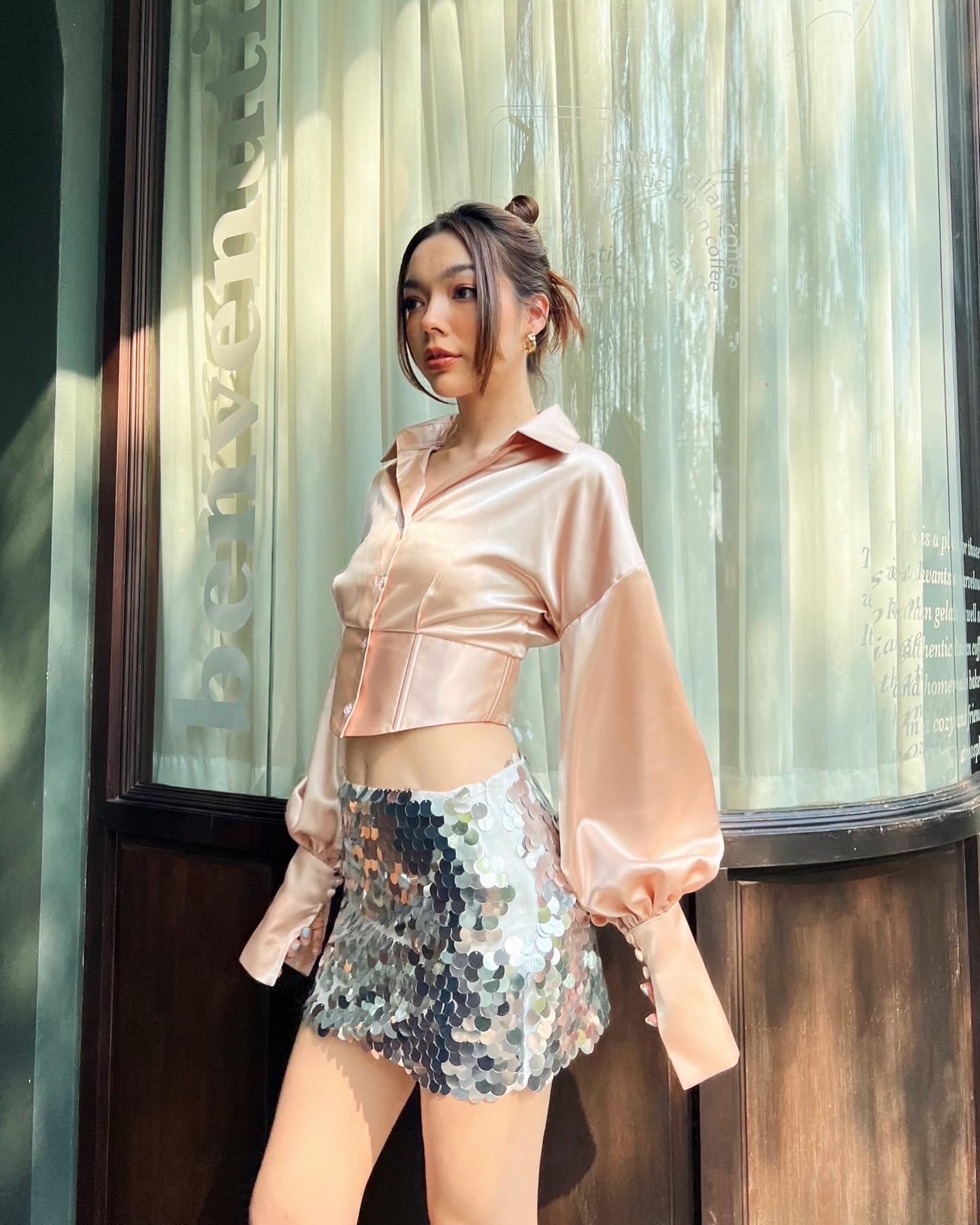 O.D.C. - Corset Shirt Champagne