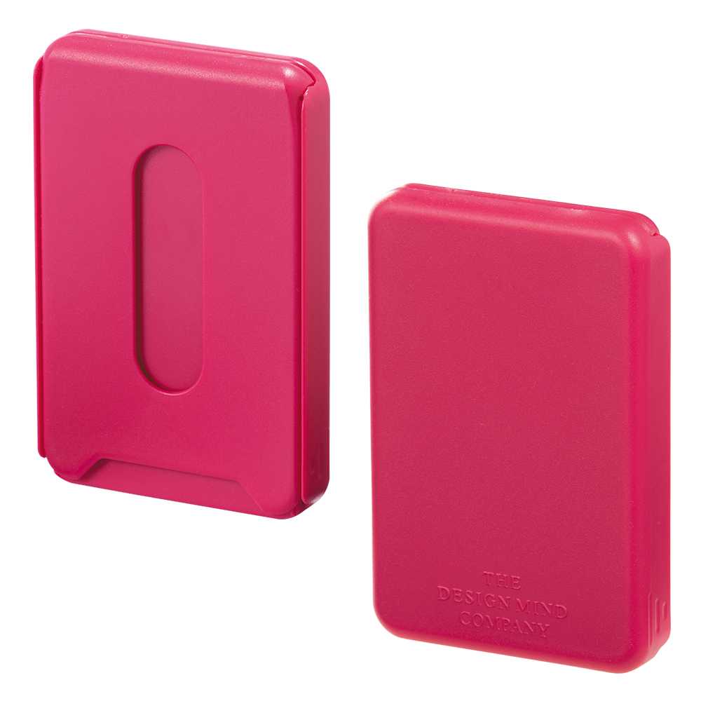 LIHIT DMC IC Card Case - PINK (กล่องเก็บบัตรรถไฟฟ้าพร้อมช่องใส่เหรียญ) D-0080-3