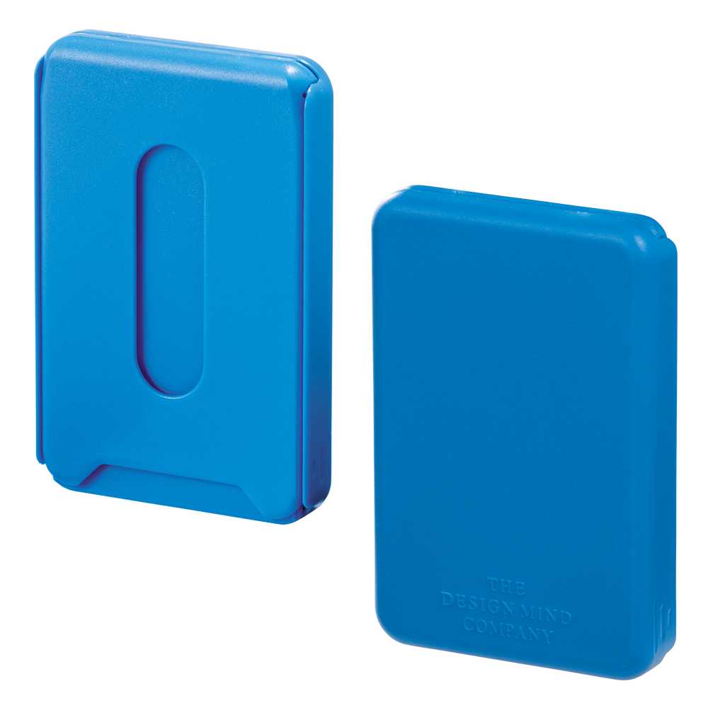 LIHIT DMC IC Card Case -BLUE (กล่องเก็บบัตรรถไฟฟ้าพร้อมช่องใส่เหรียญ) D-0080-8
