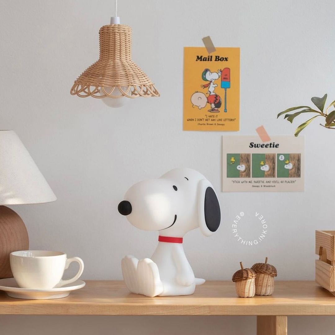 (พร้อมส่ง)Snoopy MOOD LIGHT💡 แบรนด์เกาหลี|นำเข้าจากเกาหลี🇰🇷