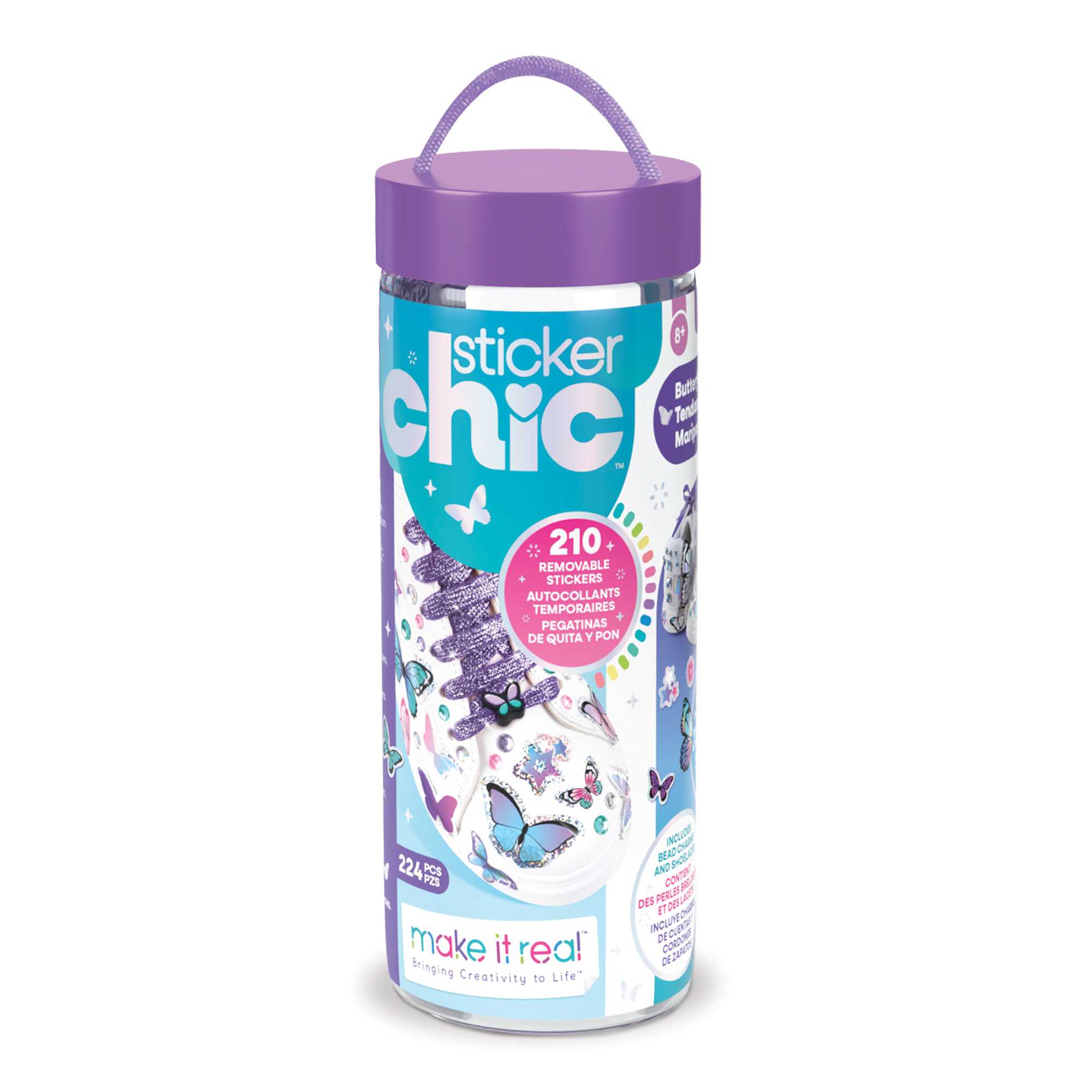 Make It Real - Sticker Chic Butterfly Bling