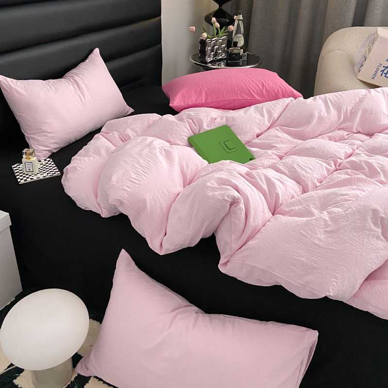 - PREORDER - ชุดผ้าปูที่นอนสีทูโทน ♥ ( มีขนาด 3.5-6 ฟุต )