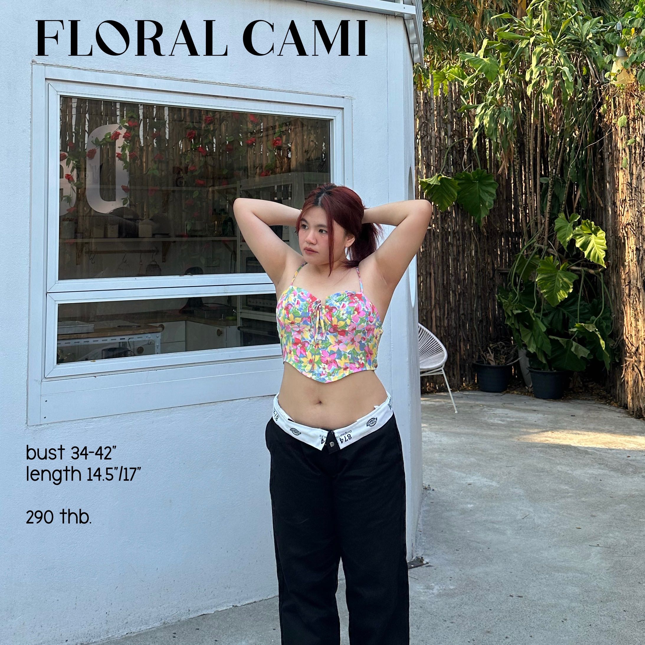 FLORAL cami