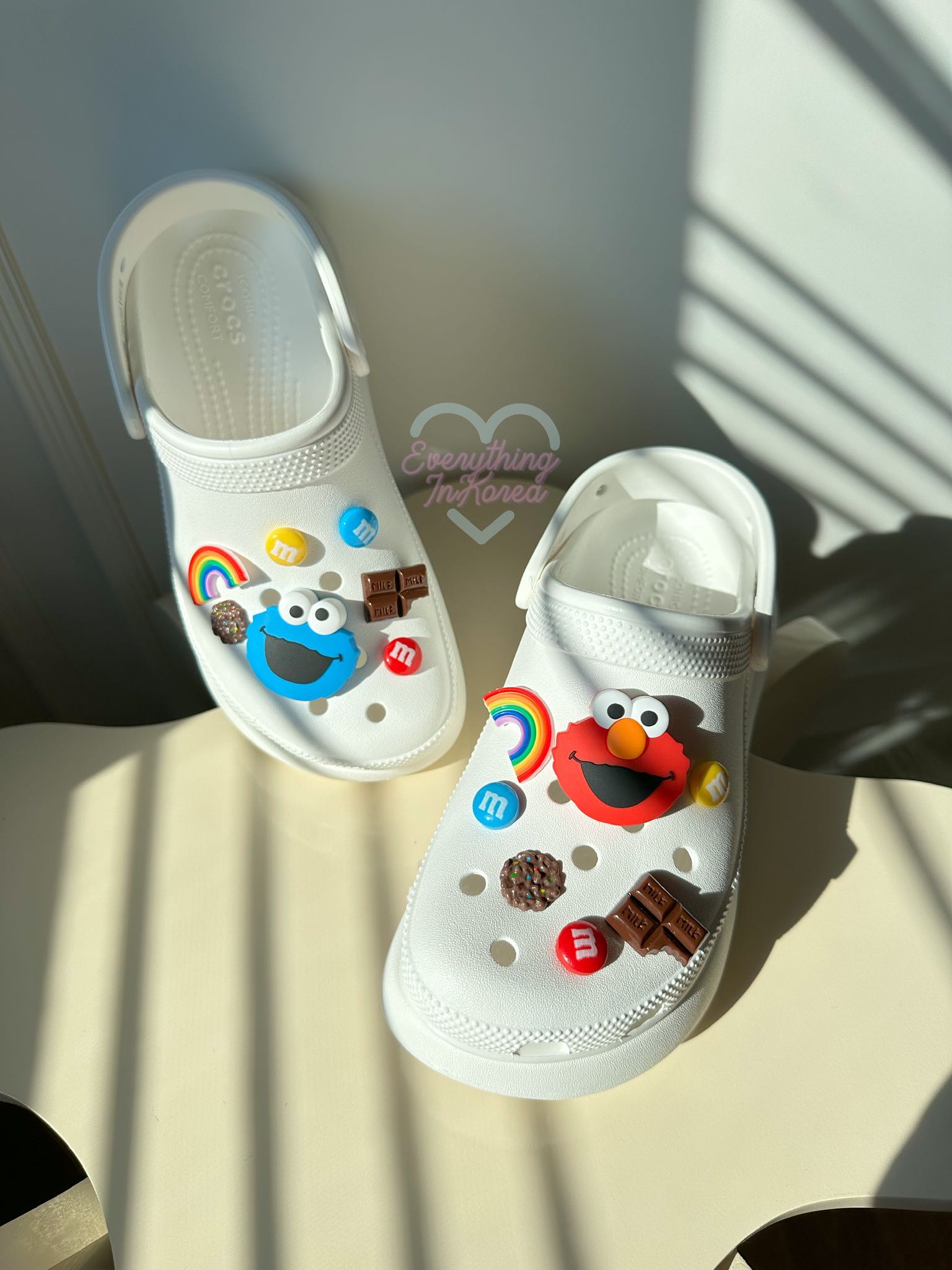 (พร้อมส่ง)Elmo&Monster Jibbitz นำเข้าจากเกาหลี🇰🇷
