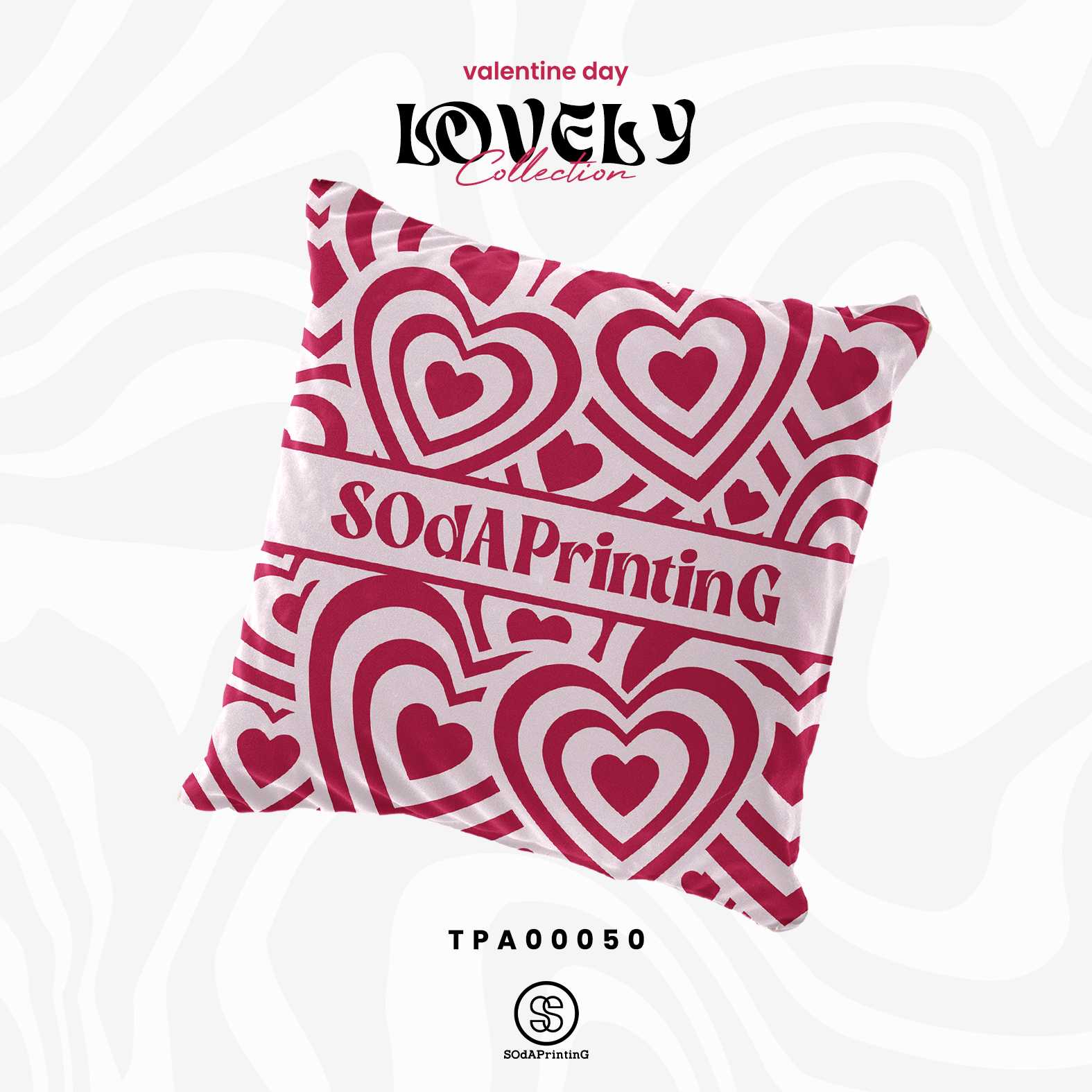 หมอนอิง  ลาย Lovely Collection รหัส TPA00050 #SOdAPillow #SOdAhome