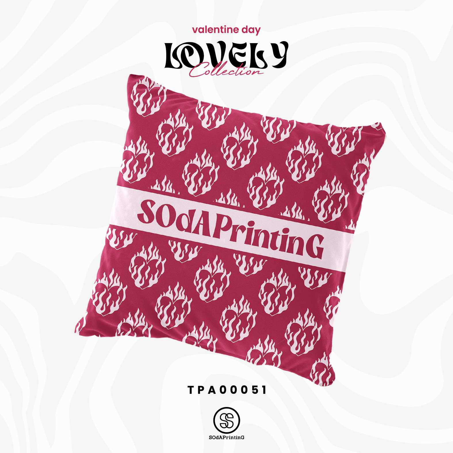 หมอนอิง  ลาย Lovely Collection รหัส TPA00051 #SOdAPillow #SOdAhome