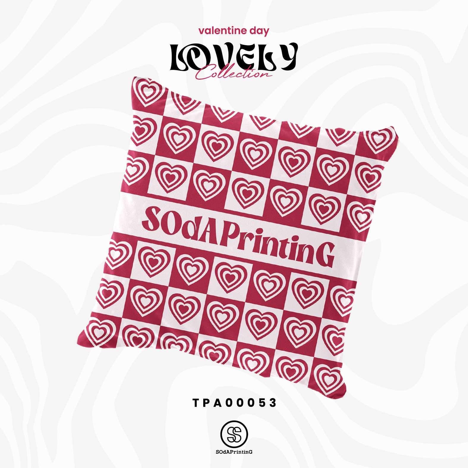 หมอนอิง  ลาย Lovely Collection รหัส TPA00053 #SOdAPillow #SOdAhome