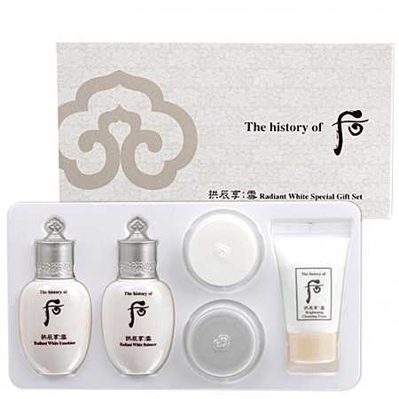 The History of Whoo Radiant White 5Pcs Special Gift Set