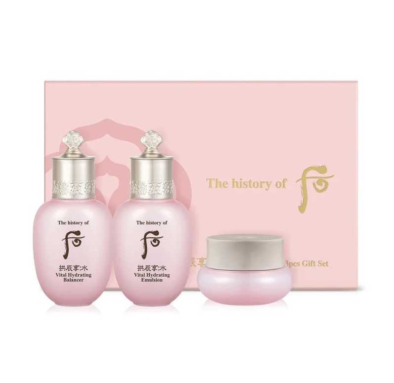The History Of Whoo Gonglinhyang Soo Vital Hydrating 3pcs Special Gift Set