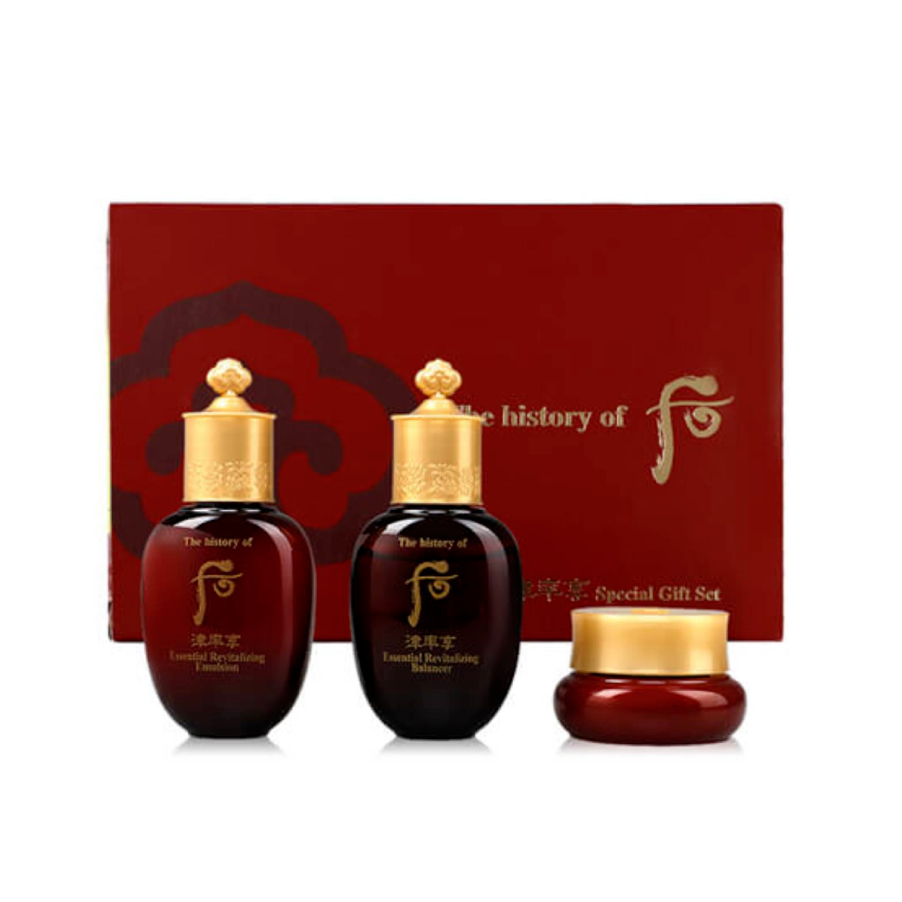 The History Of Whoo Jinyulhyang 3pcs Special Gift Set