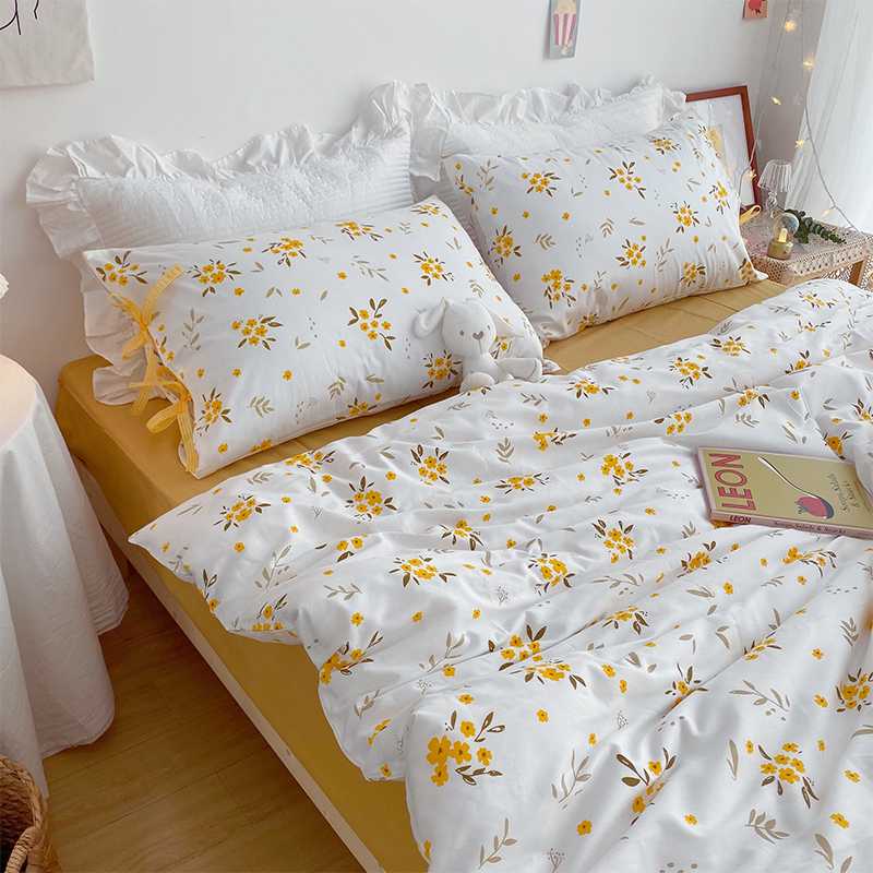 - PREORDER - ชุดผ้าปูที่นอนลายดอก♥ ( มีขนาด 3.5-6 ฟุต )