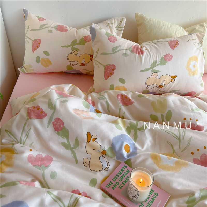 - PREORDER - ชุดผ้าปูที่นอนลายดอก♥ ( มีขนาด 3.5-6 ฟุต )