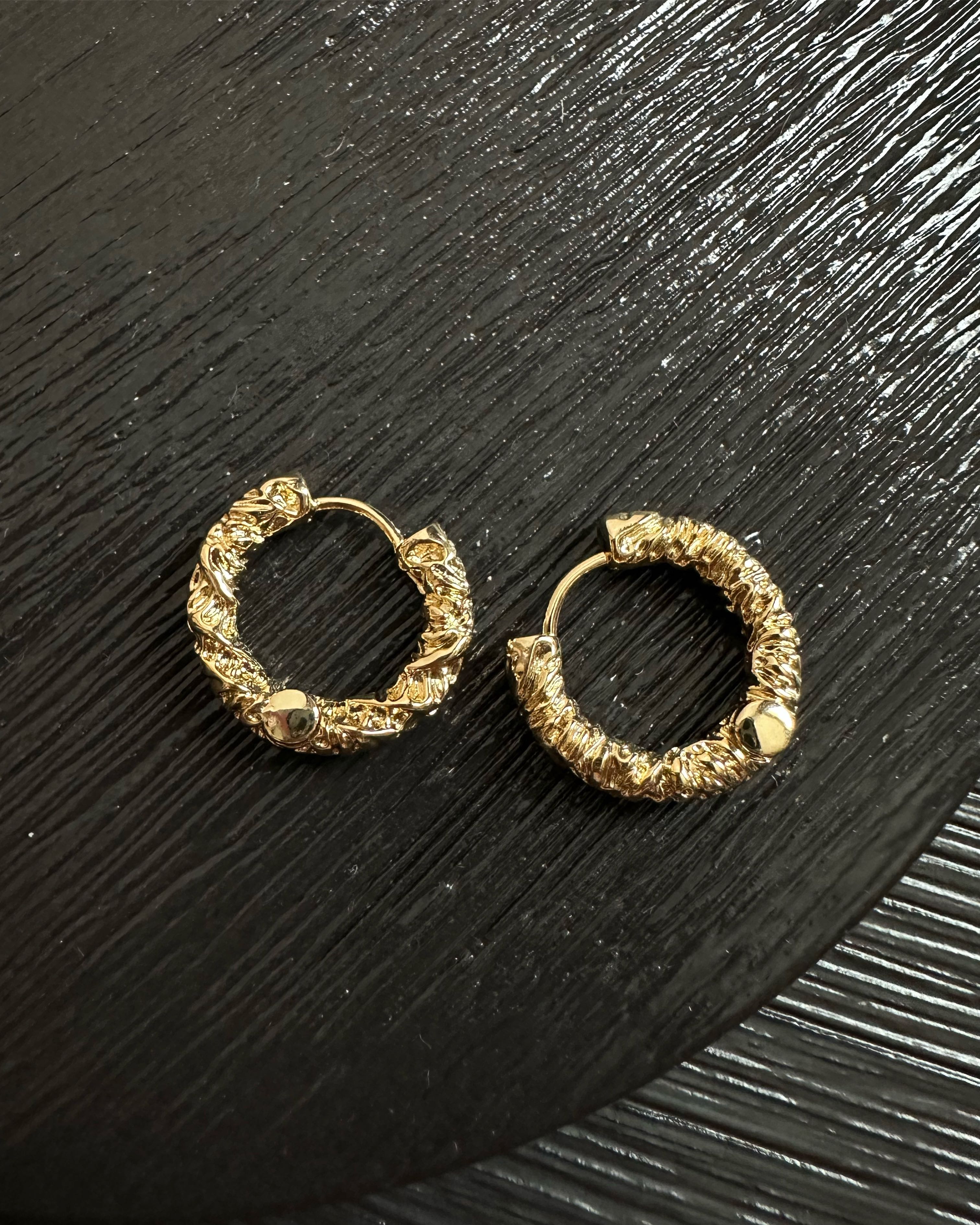 ต่างหู แบบห่วง รุ่น GOODY (สีทอง)