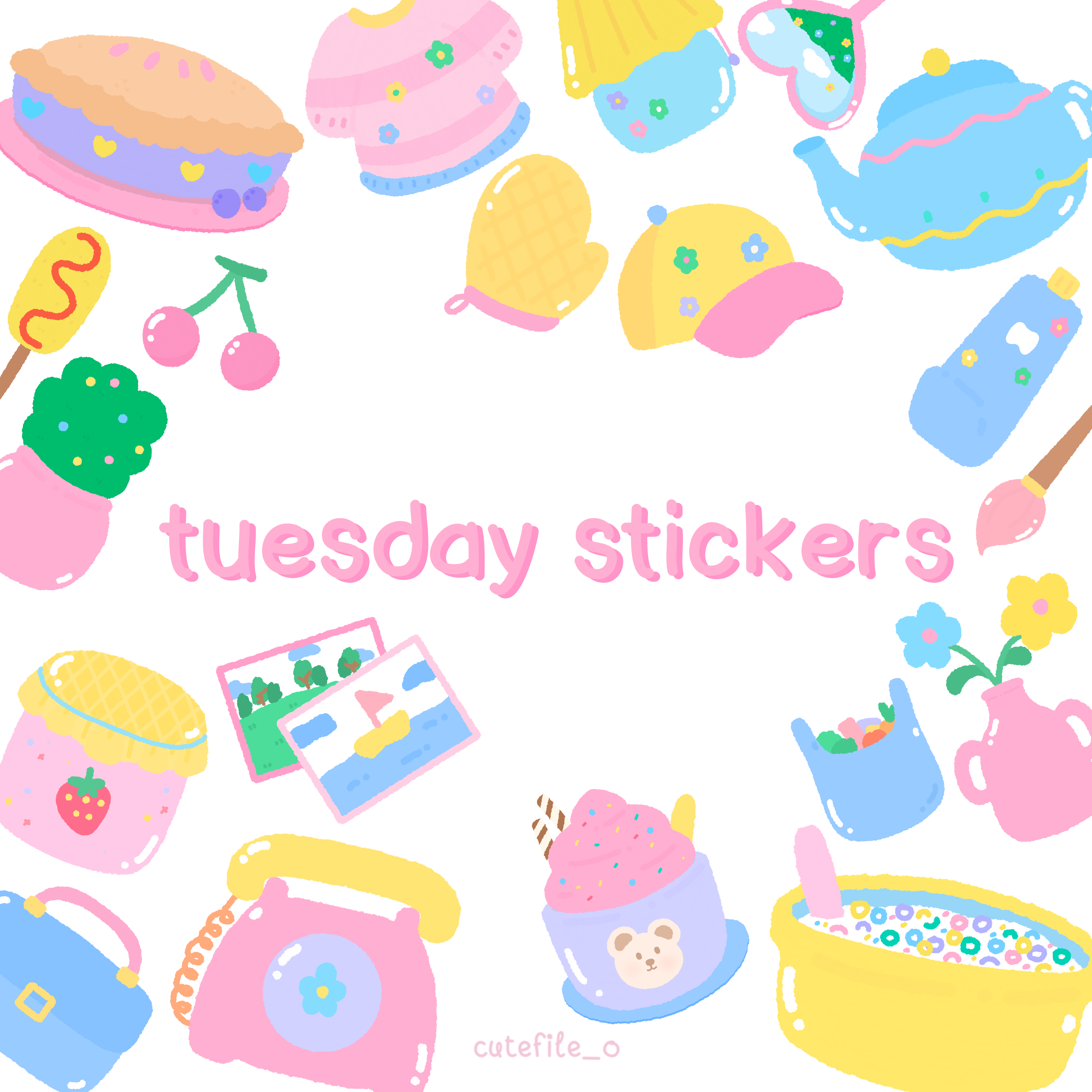 tuesday stickers