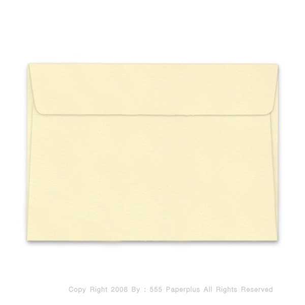 ซองใส่การ์ด NO.8 1/2-แอลคิว(ฝาขนาน) สีครีม มีกลิ่นหอม (50 ซอง) CODE 39245