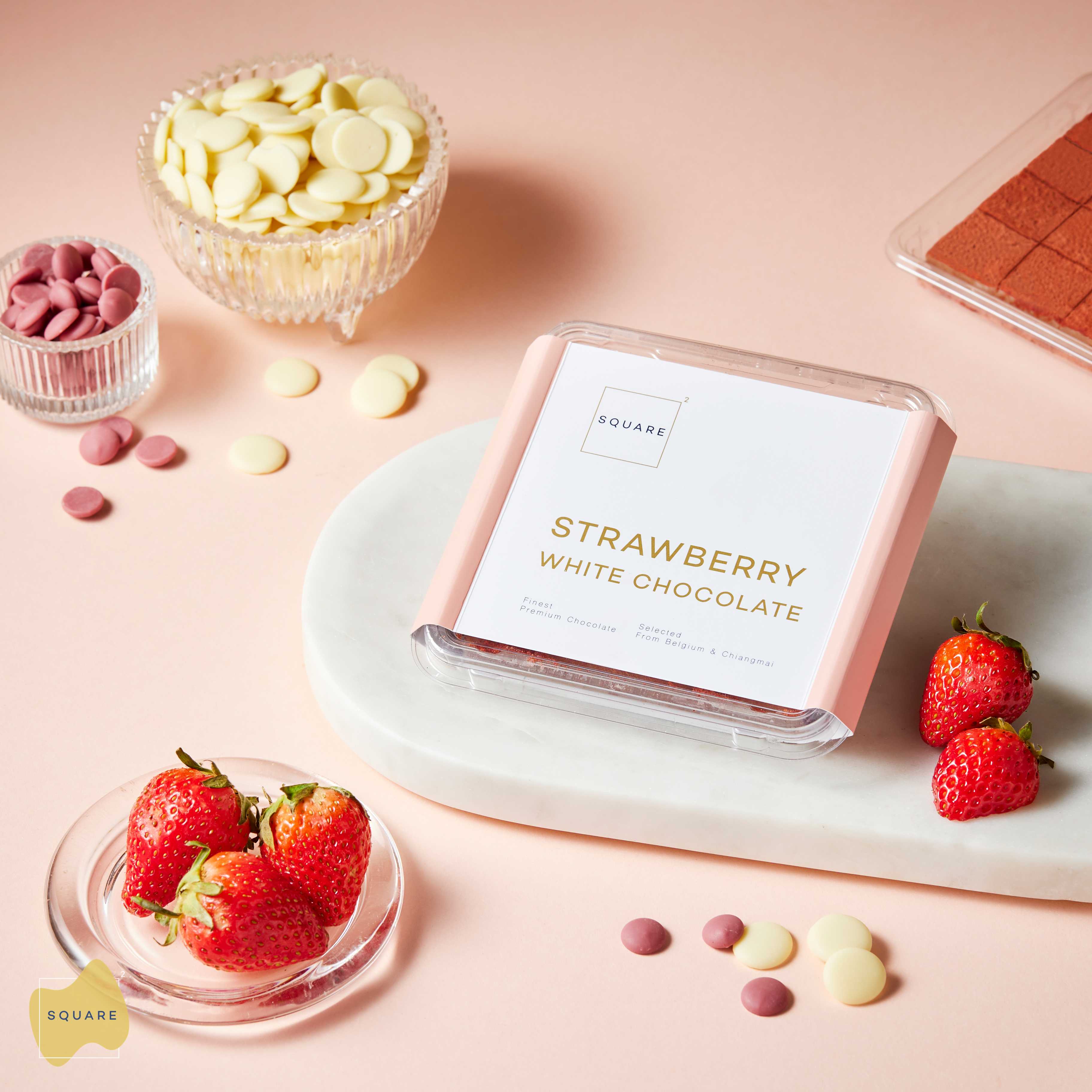 SQUARE2 Nama Chocolate Strawberry