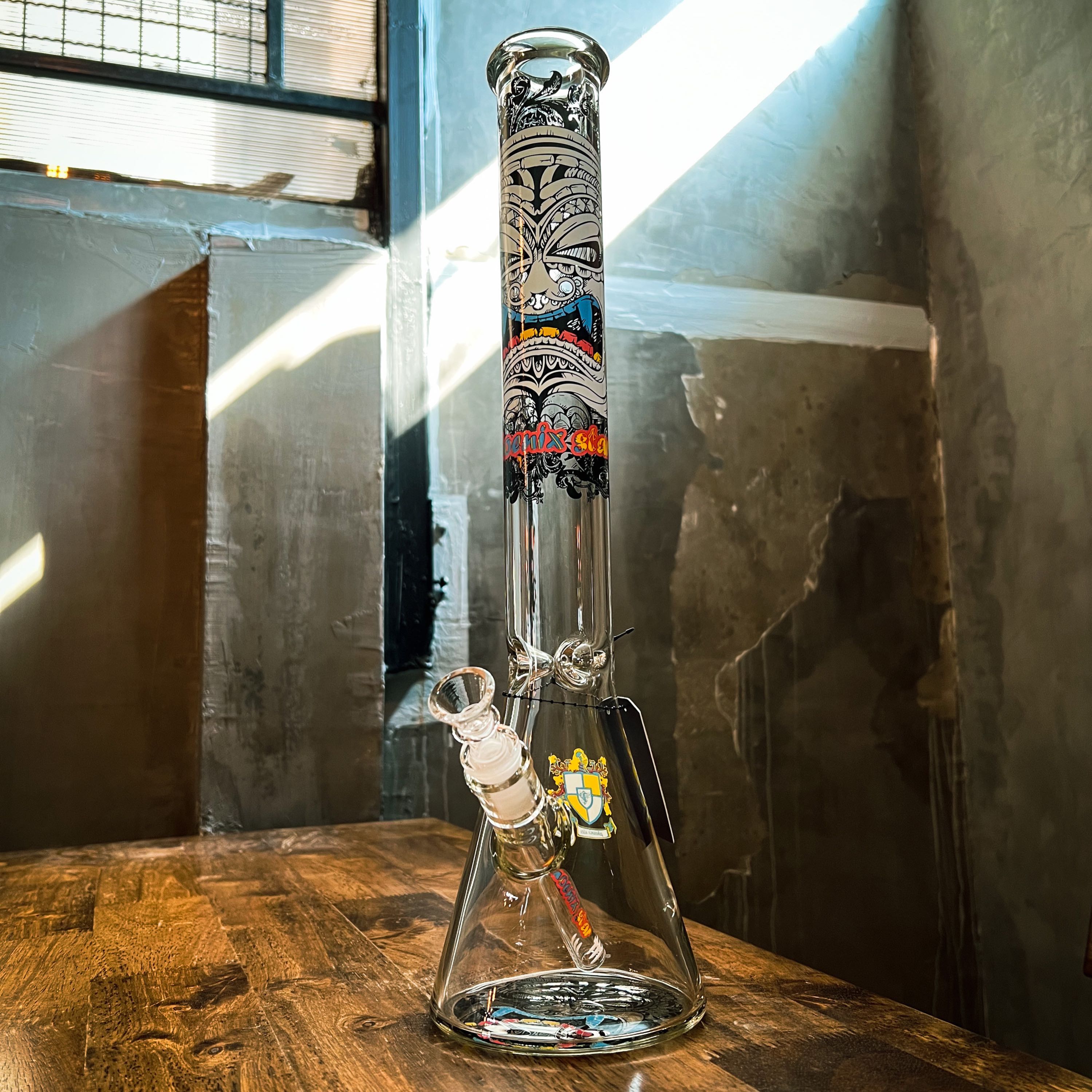 PHX Star Colorful Beaker Bong | 45 cm