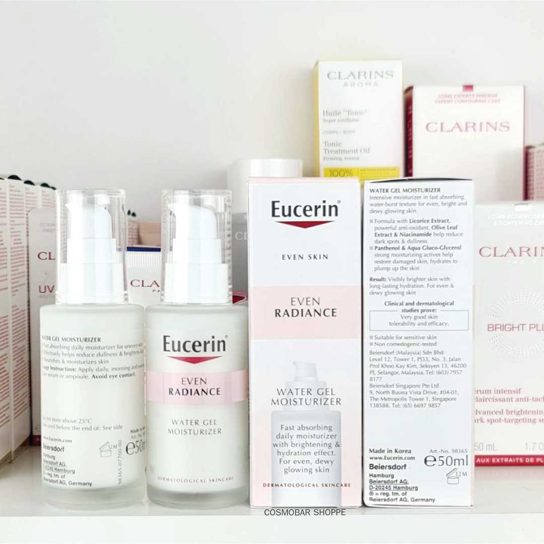 [ผิวโกลว์ใส] Eucerin - Even Radiance Water Gel Moisturizer 50ml.