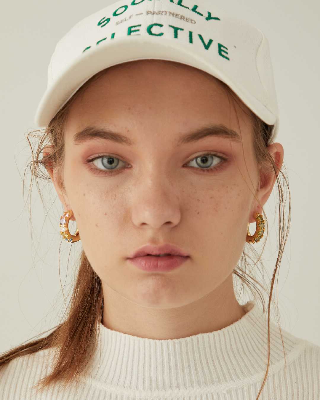 Julys - donut huggie earrings