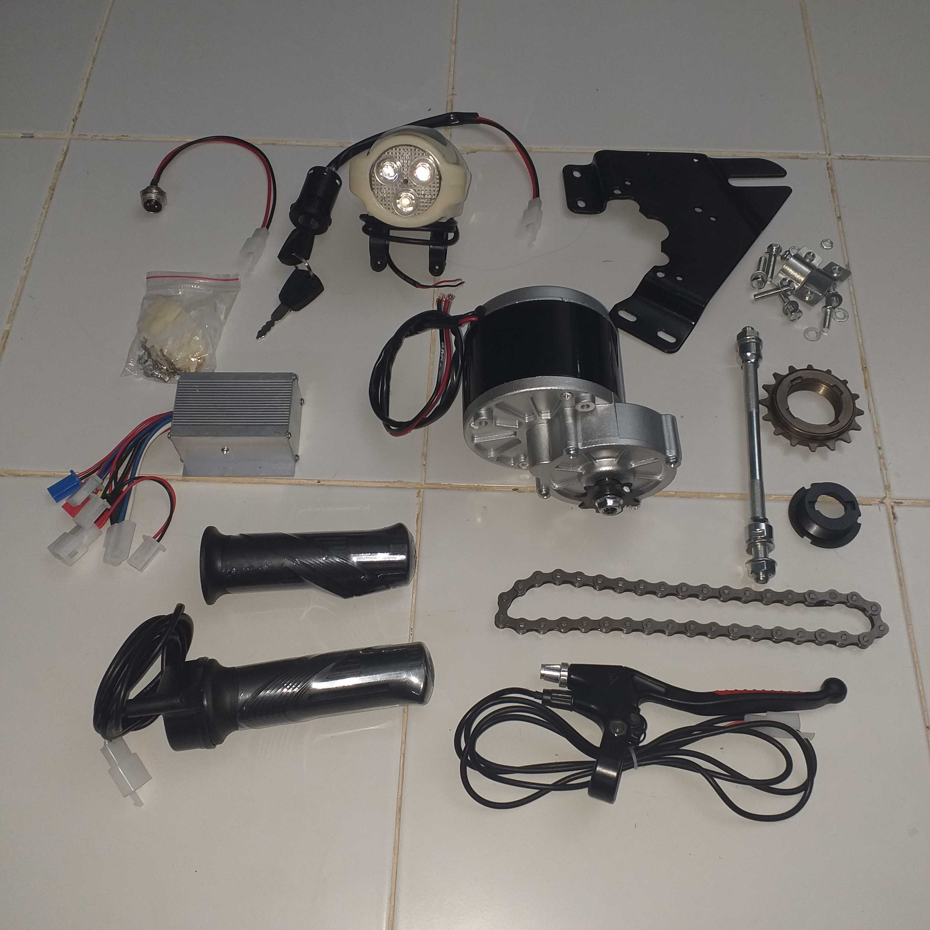 #BKITC2430-NP53# ชุด 24V 350W มอเตอร์จักรยาน ไฟฟ้า