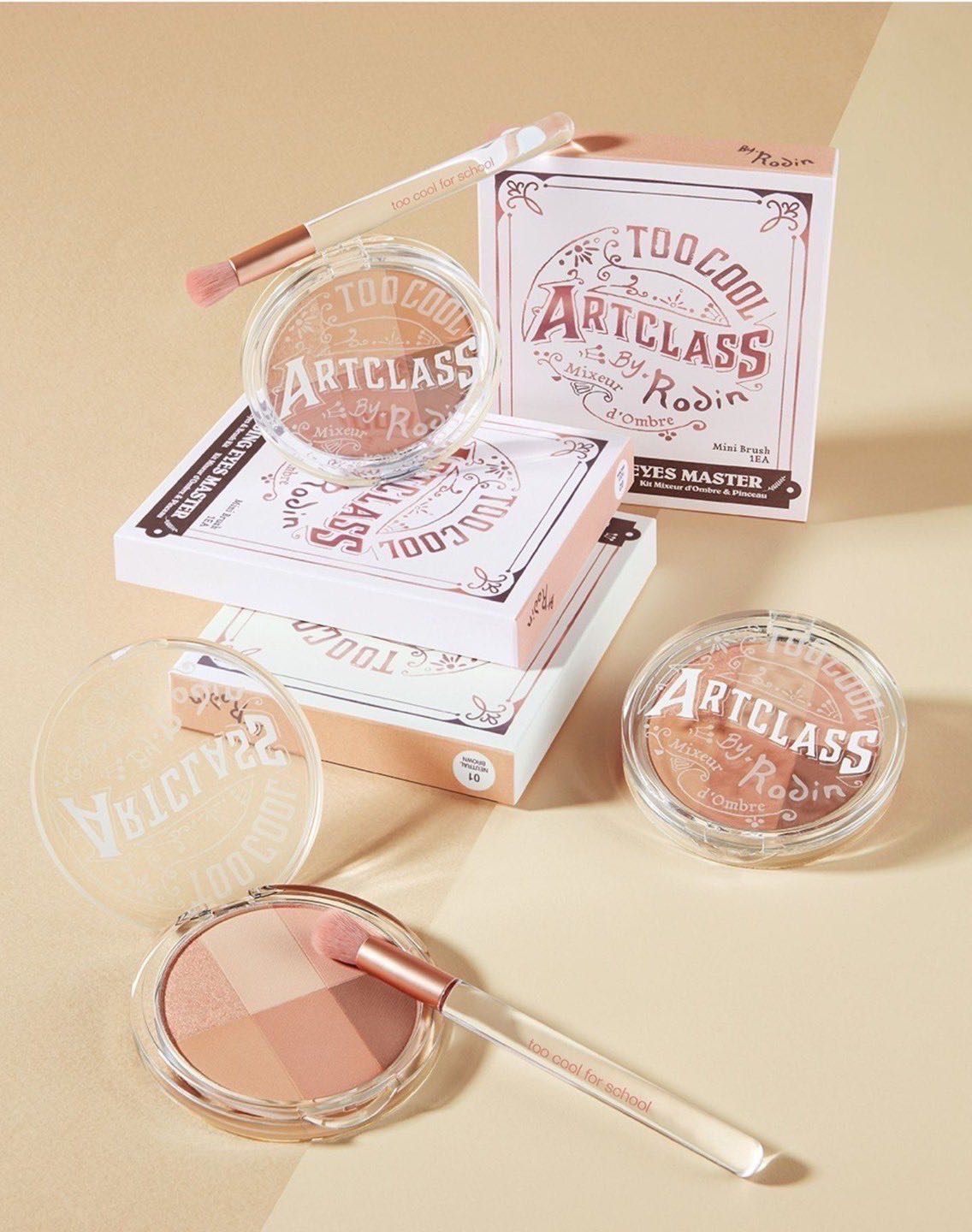 (พร้อมส่ง) Too Cool For School Blending Eye With Brush
