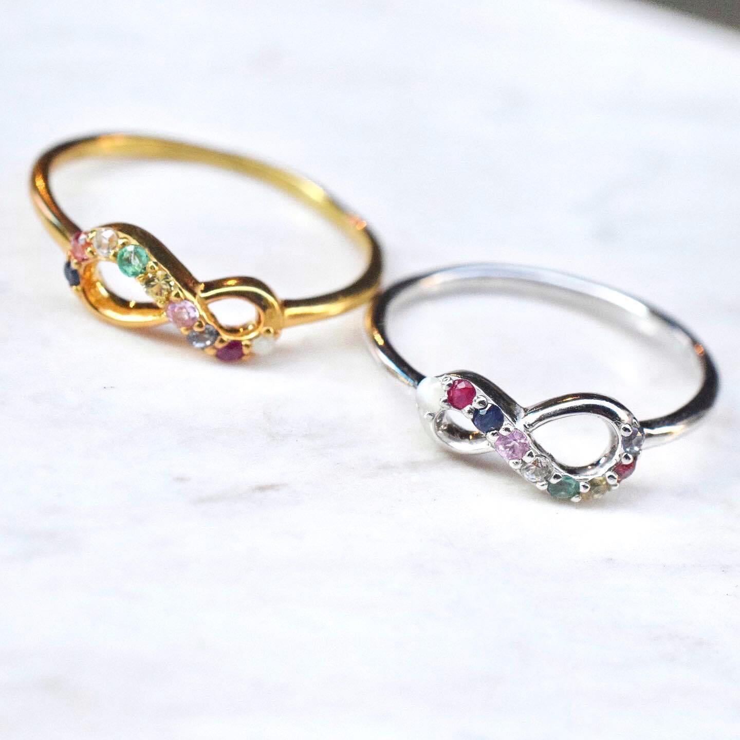 แหวนนพเก้า Infinity #minimsignature #minim9luckygems #miniminfinity R557