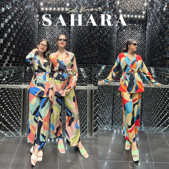 Set Blazer ขายาว - Sahara