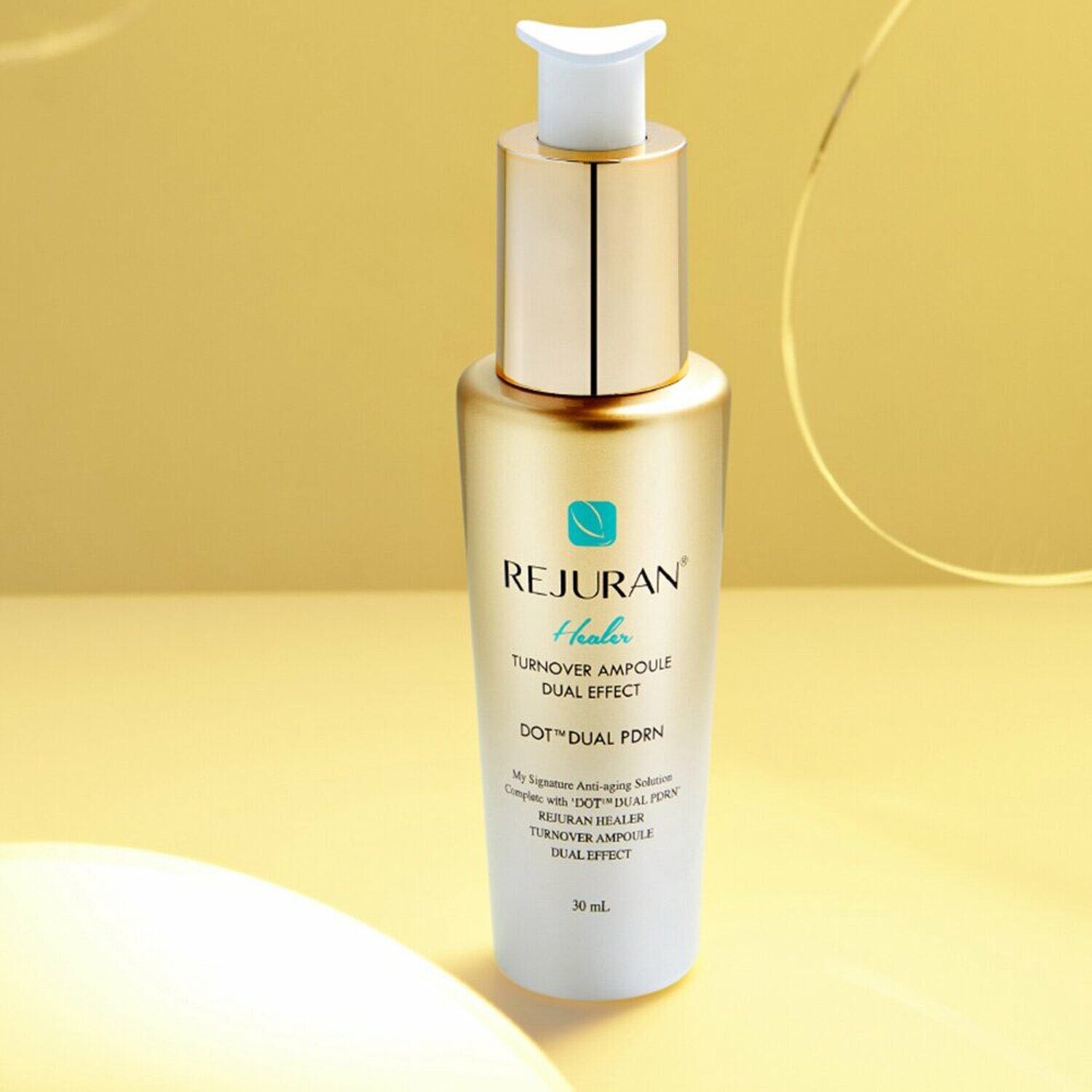 Rejuran Healer Turnover Ampoule Dual Effect 30 ml. (ขวดสีทองกล่องเหลี่ยม)
