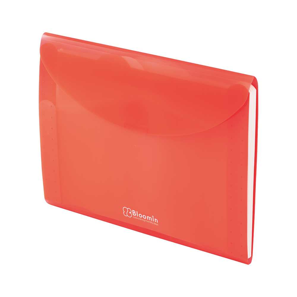 LIHIT Bloomin Carrying Pocket A4 (แฟ้มอเนกประสงค์ 5 ช่อง) A-7739-3
