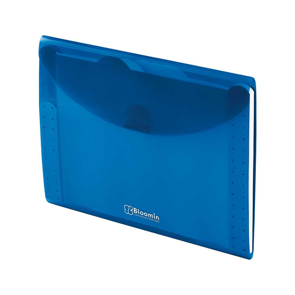 LIHIT Bloomin Carrying Pocket A4 (แฟ้มอเนกประสงค์ 5 ช่อง) A-7739-8