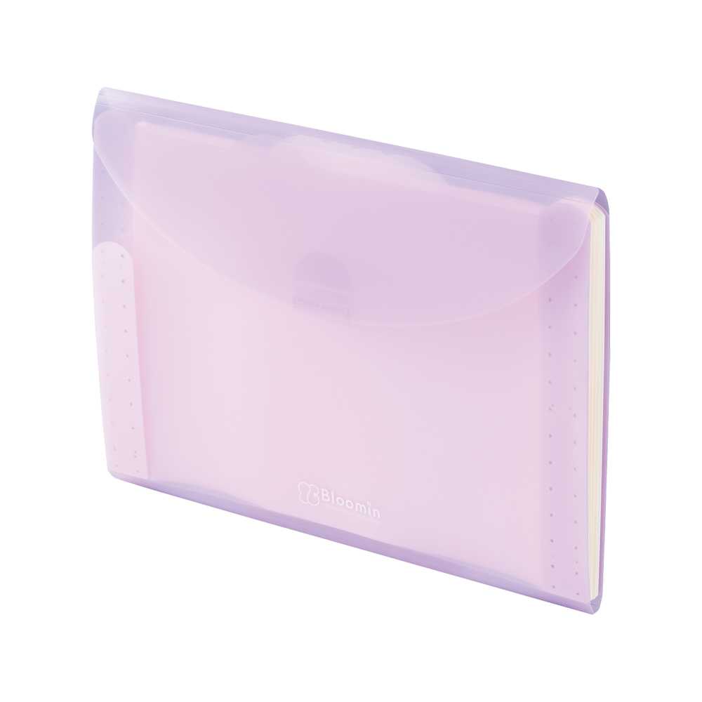 LIHIT Bloomin Carrying Pocket A4 (แฟ้มอเนกประสงค์ 5 ช่อง) A-7739-10