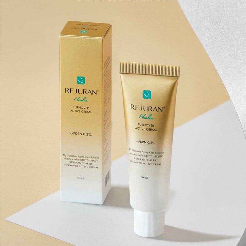 Rejuran Healer Turnover Active Cream 50ml. (ครีมหลอดสีทอง)​