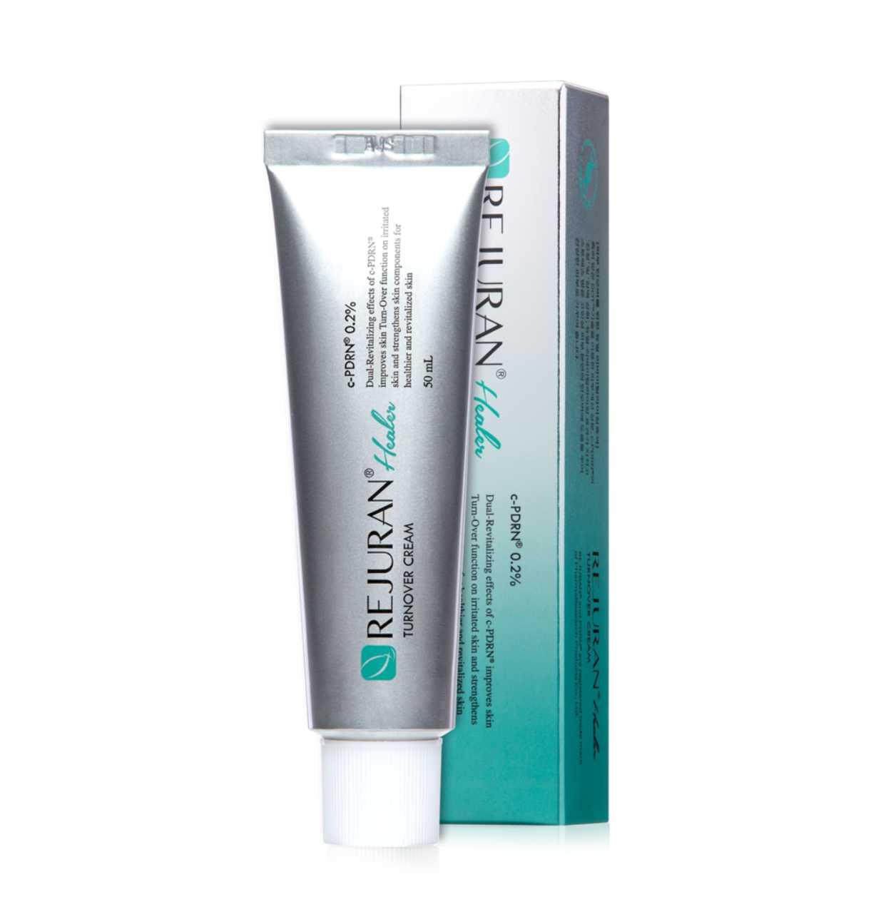 Rejuran Healer Turnover Cream 50ml. (ครีมหลอดสีเงิน)​
