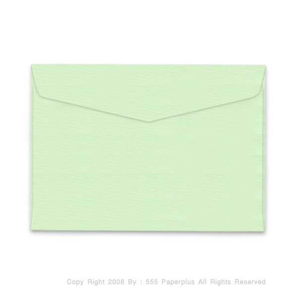 ซองใส่การ์ด NO.C5-แอลคิว สีเขียว มีกลิ่นหอม (50 ซอง) CODE 72747