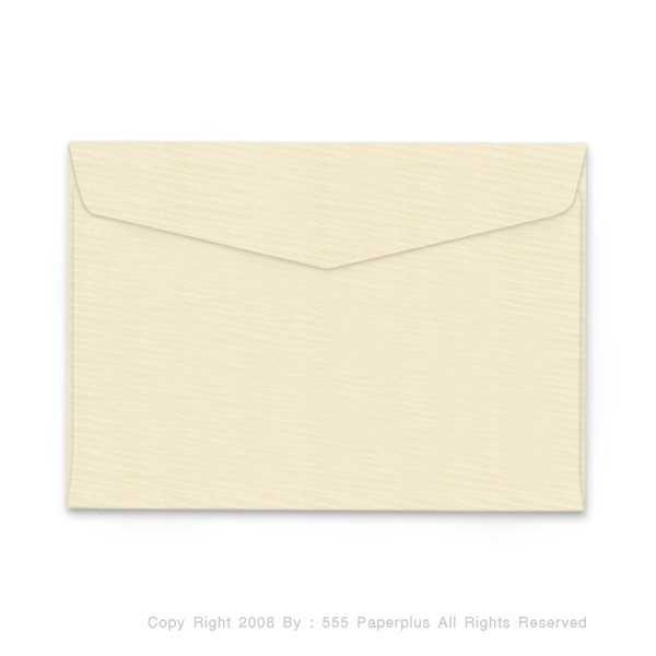 ซองใส่การ์ด NO.C5-แอลคิว สีครีม มีกลิ่นหอม (50 ซอง) CODE 72761