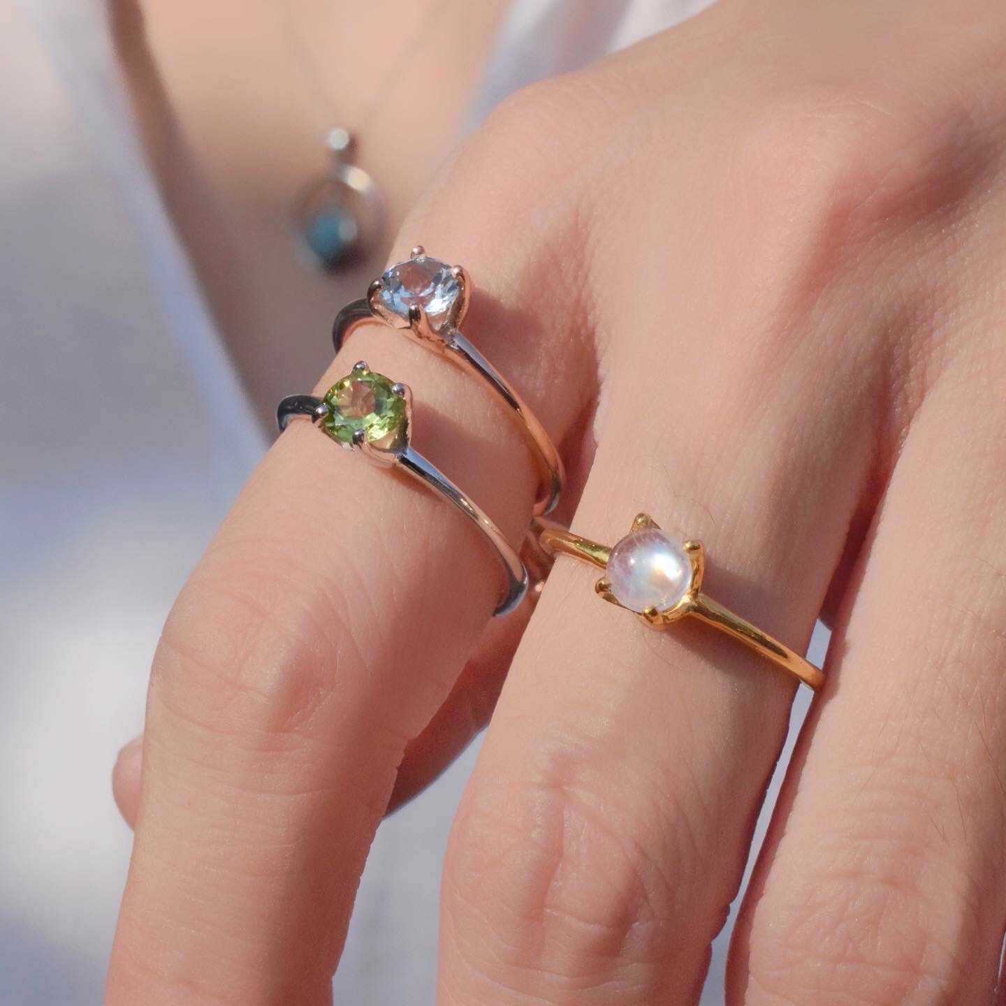 แหวนพลอยฐาน M ring #minimsignature #minimthem R540
