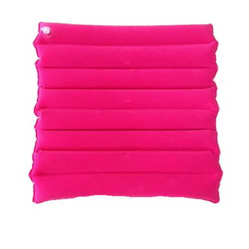 เบาะลมรองนั่ง แบบลอน กำมะหยี่ สีชมพู (ส่งฟรี)