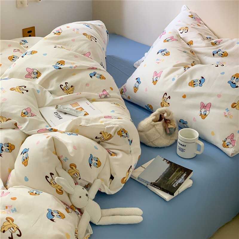 - PREORDER - ชุดผ้าปูที่นอนลายการ์ตูน ผ้าคอตตอน ( มีขนาด 3.5-6 ฟุต )