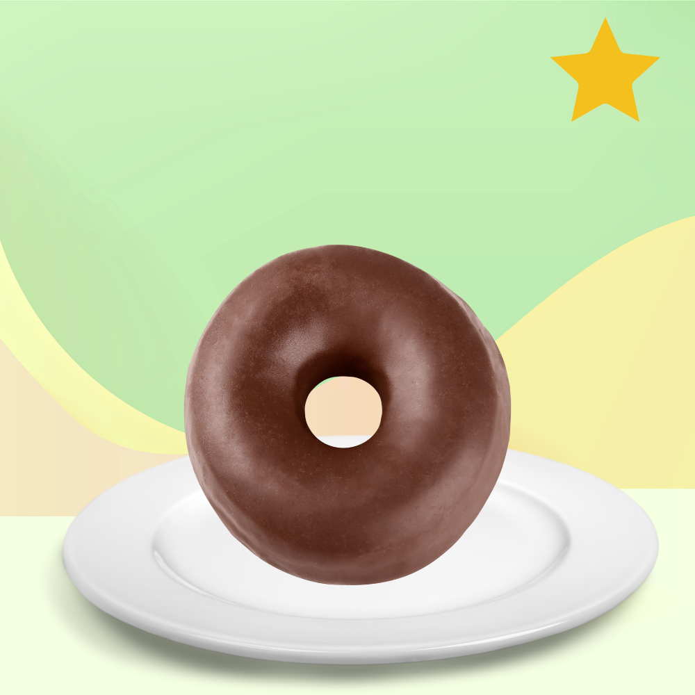Chocolate Donut โดนัทช็อกโกแลต