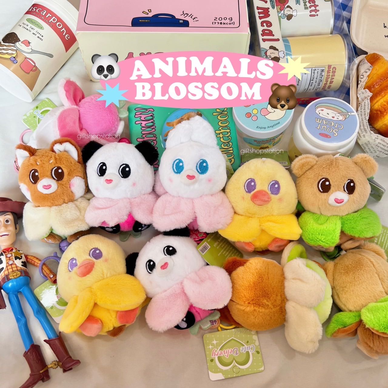 พวงกุญแจ animal ⭐️◞˚