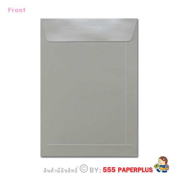 ซอง NO.6 3/8X9-เมทัลลิค สีเงิน (50 ซอง) CODE 59014