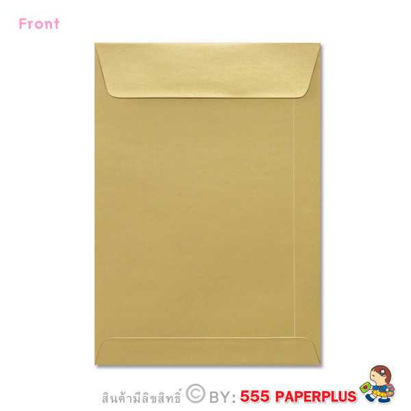 ซอง NO.6 3/8X9-เมทัลลิค สีทอง (50 ซอง) CODE 59021