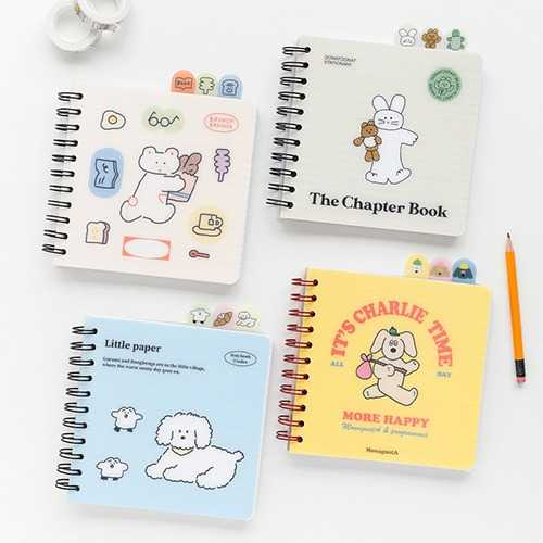 สมุดโน้ตปกพลาสติกแข็ง ลายโรมาเน่