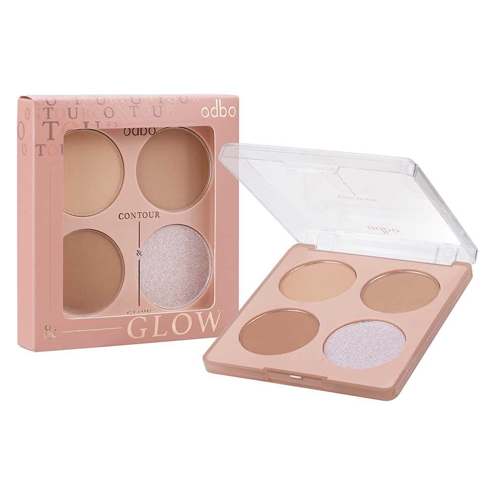 ODBO CONTOUR & GLOW PALETTE OD1303