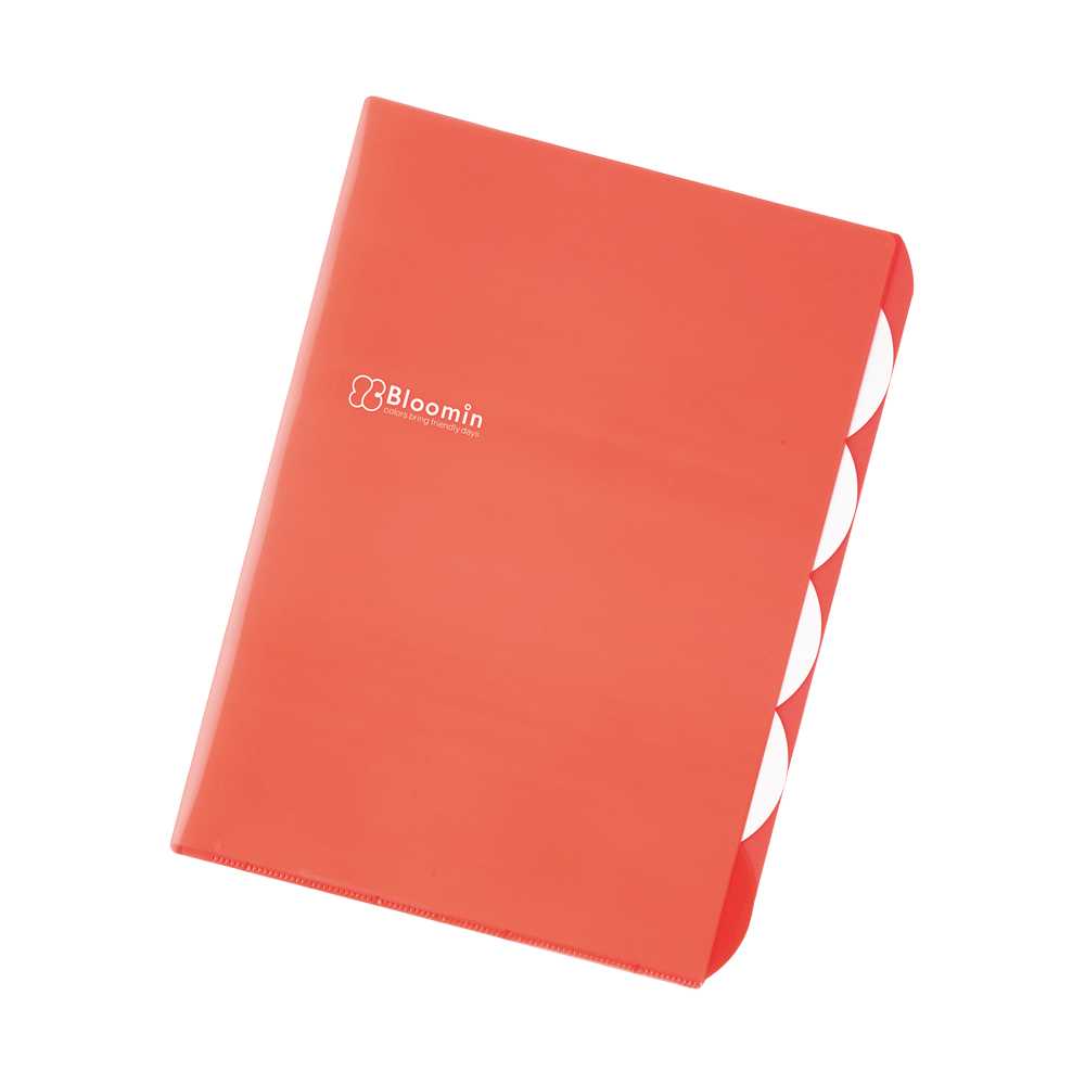 LIHIT Bloomin Clear Holder 5P A4 (แฟ้มซอง 5 ช่อง) F-7732-3